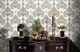 Обои 42305 фото в интерьере гостиной превью