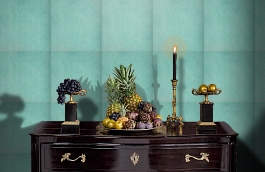 Обои VP-625-18 фото в интерьере гостиной превью