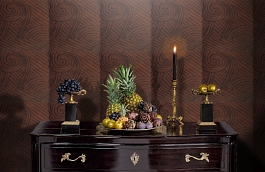 Обои VP-627-07 фото в интерьере гостиной превью