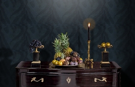 Обои VP-628-05 фото в интерьере гостиной превью