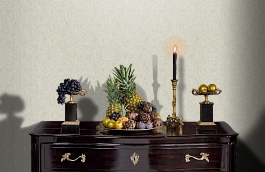 Обои 117050 фото в интерьере гостиной превью