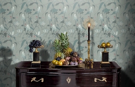 Обои 117084 фото в интерьере гостиной превью