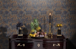 Обои 62013 фото в интерьере гостиной превью