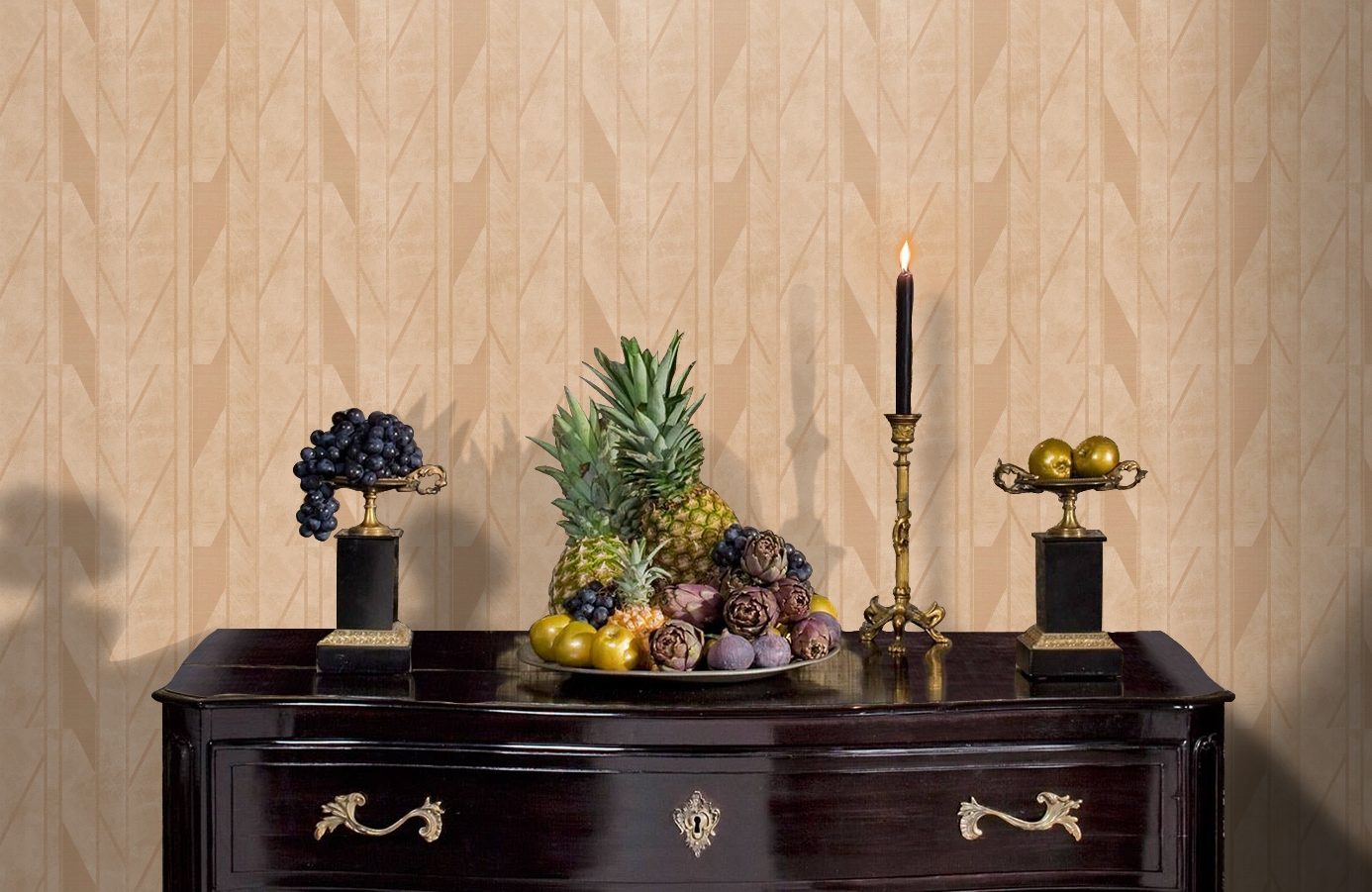 Обои Z44823 фото в интерьере гостиной