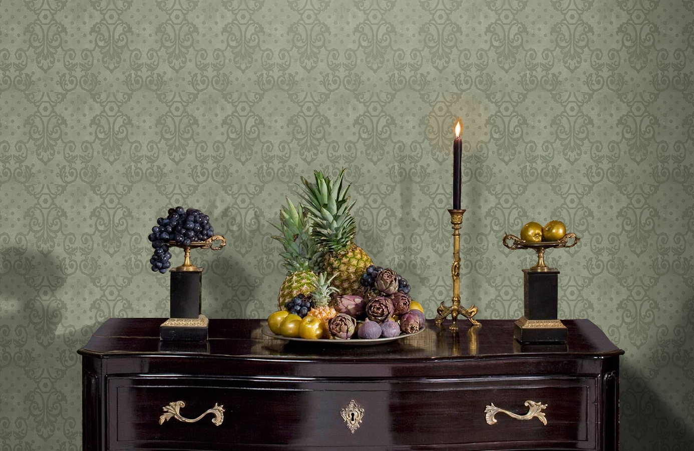 Обои Z44827 фото в интерьере гостиной