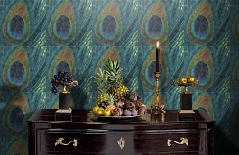 Обои 52724 фото в интерьере гостиной превью