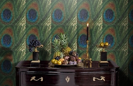 Обои 52726 фото в интерьере гостиной превью