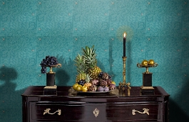 Обои 54810 фото в интерьере гостиной превью