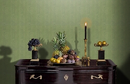 Обои 58834 фото в интерьере гостиной превью