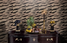 Обои 115002 фото в интерьере гостиной превью