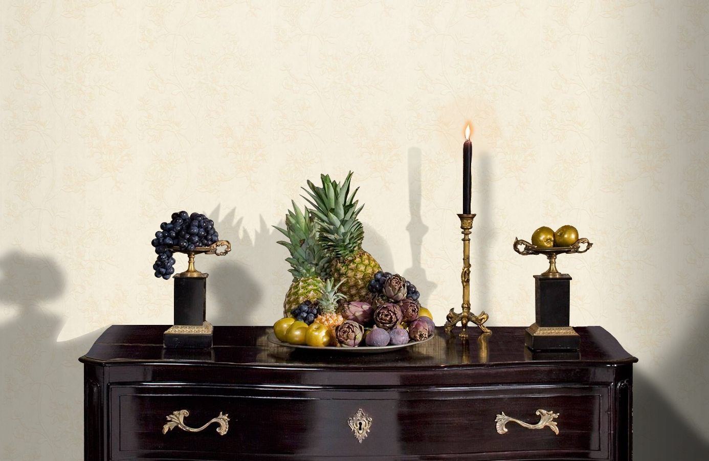 Обои 12006 фото в интерьере гостиной