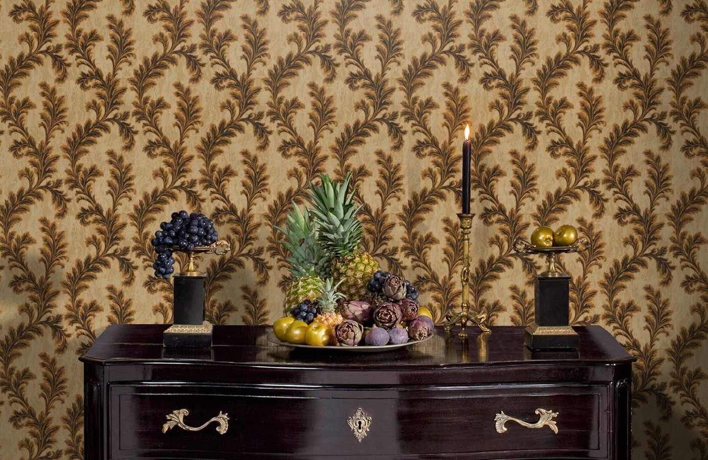 Обои 12032 фото в интерьере гостиной