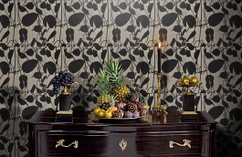 Обои 135052 фото в интерьере гостиной превью