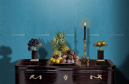 Обои 16026 фото в интерьере гостиной превью