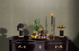 Обои 17086 фото в интерьере гостиной превью