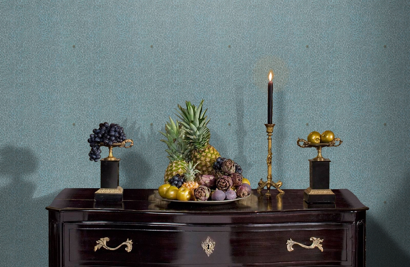 Обои 17087 фото в интерьере гостиной