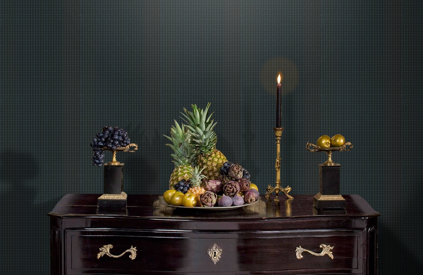 Обои 17114 фото в интерьере гостиной