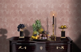 Обои 17308 фото в интерьере гостиной превью