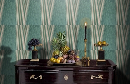 Обои 18119 фото в интерьере гостиной превью