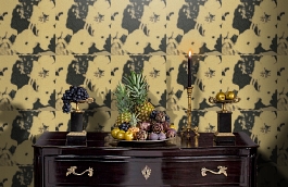 Обои 23003-3 фото в интерьере гостиной превью