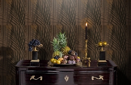 Обои 255001 фото в интерьере гостиной превью