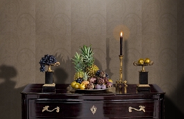 Обои 275025 фото в интерьере гостиной превью