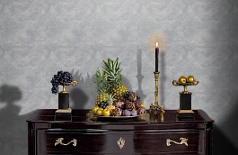 Обои 300050 фото в интерьере гостиной превью