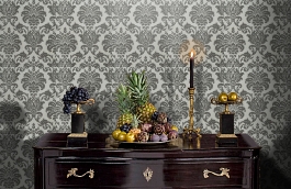 Обои 305005 фото в интерьере гостиной превью