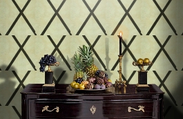 Обои 400003 фото в интерьере гостиной превью