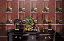 Обои 500000 фото в интерьере гостиной превью