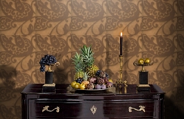 Обои 500011 фото в интерьере гостиной превью