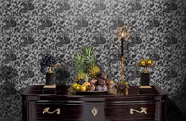 Обои 500027 фото в интерьере гостиной превью