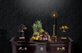 Обои 500035 фото в интерьере гостиной превью