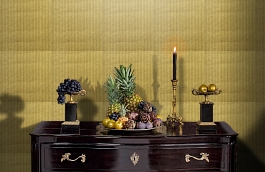 Обои 700030 фото в интерьере гостиной превью