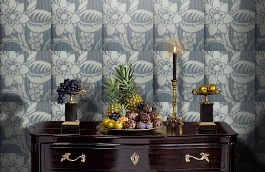 Обои 700045 фото в интерьере гостиной превью