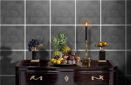 Обои 900014 фото в интерьере гостиной превью