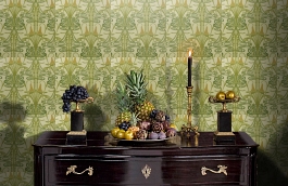 Обои 9720V1 фото в интерьере гостиной превью