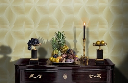 Обои 9750E2 фото в интерьере гостиной превью