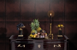 Обои HM17101 фото в интерьере гостиной превью