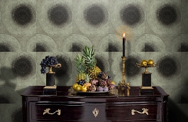 Обои HM17141 фото в интерьере гостиной превью