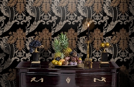 Обои LA16104 фото в интерьере гостиной превью