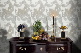 Обои LA16118 фото в интерьере гостиной превью