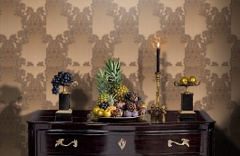 Обои LA16139 фото в интерьере гостиной превью