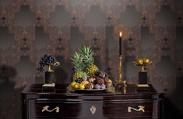 Обои LA16140 фото в интерьере гостиной превью