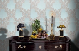 Обои LA16141 фото в интерьере гостиной превью