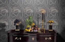 Обои SE125011 фото в интерьере гостиной превью