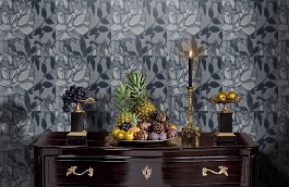 Обои VE165001 фото в интерьере гостиной превью