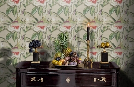 Обои 17710 фото в интерьере гостиной превью