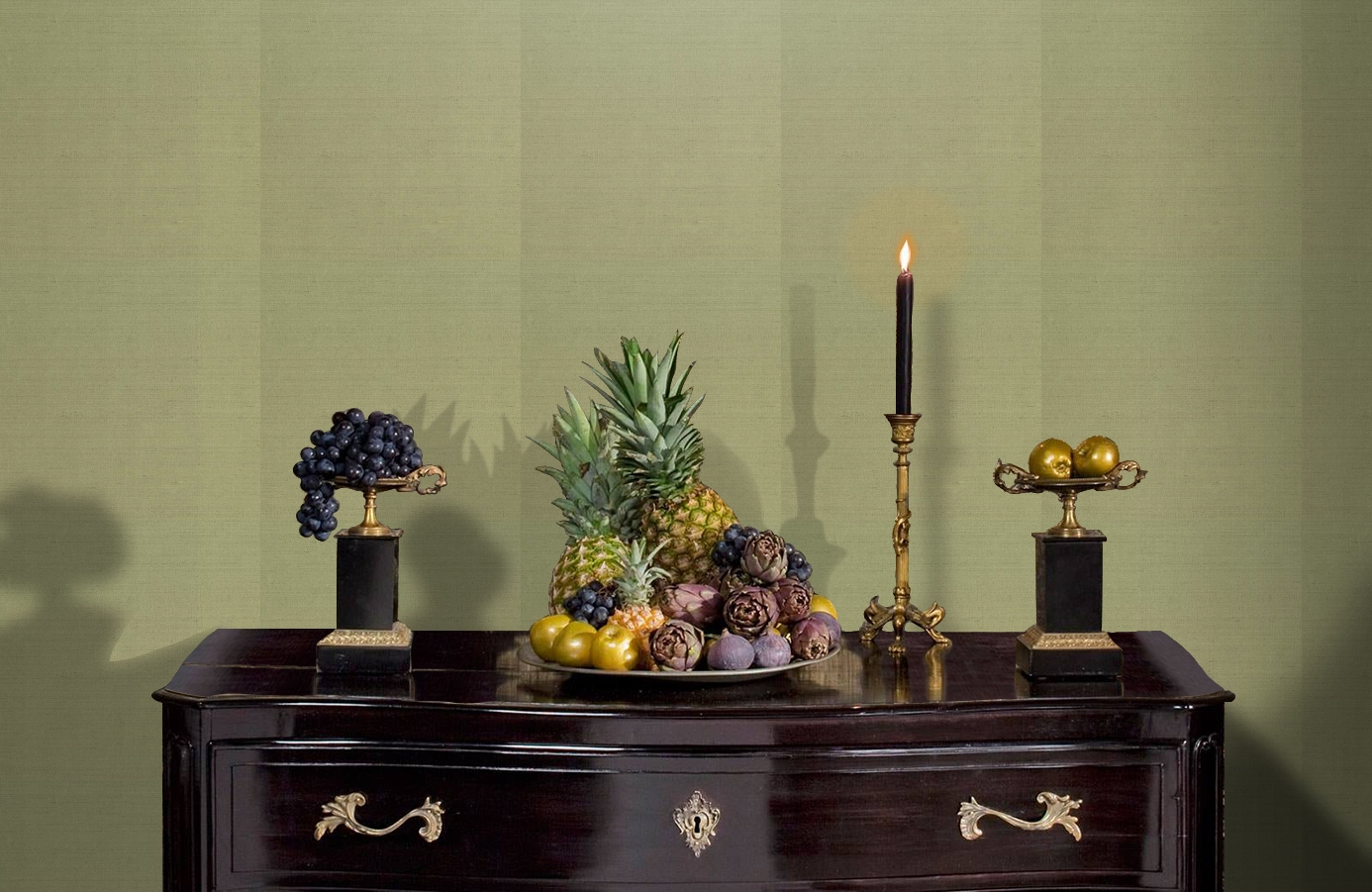 Обои 17765 фото в интерьере гостиной