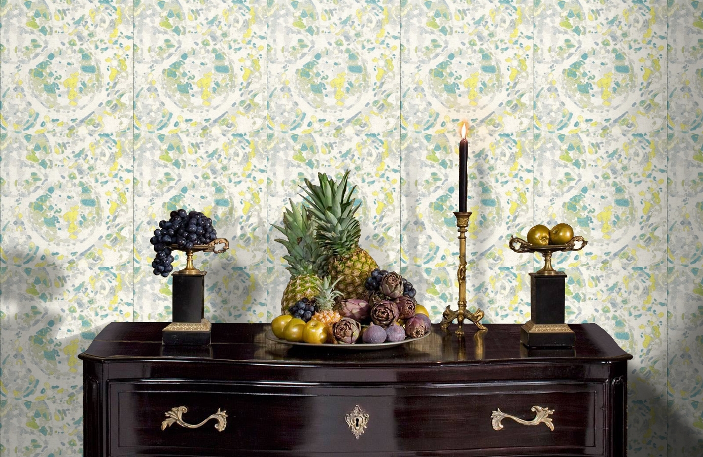 Обои 72420240 фото в интерьере гостиной